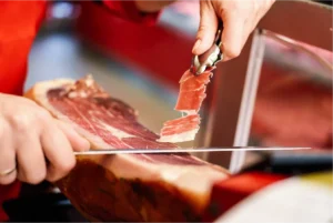cortador de jamon iberico